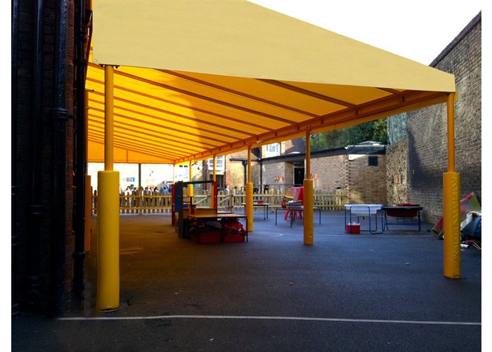 Signature Parisian with safety rubber posts for English Martyrs School