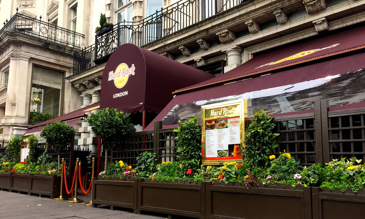 Hard Rock awning by Morco